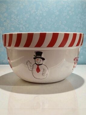 Vintage Frosty the Snowman Treat Serving Bowl